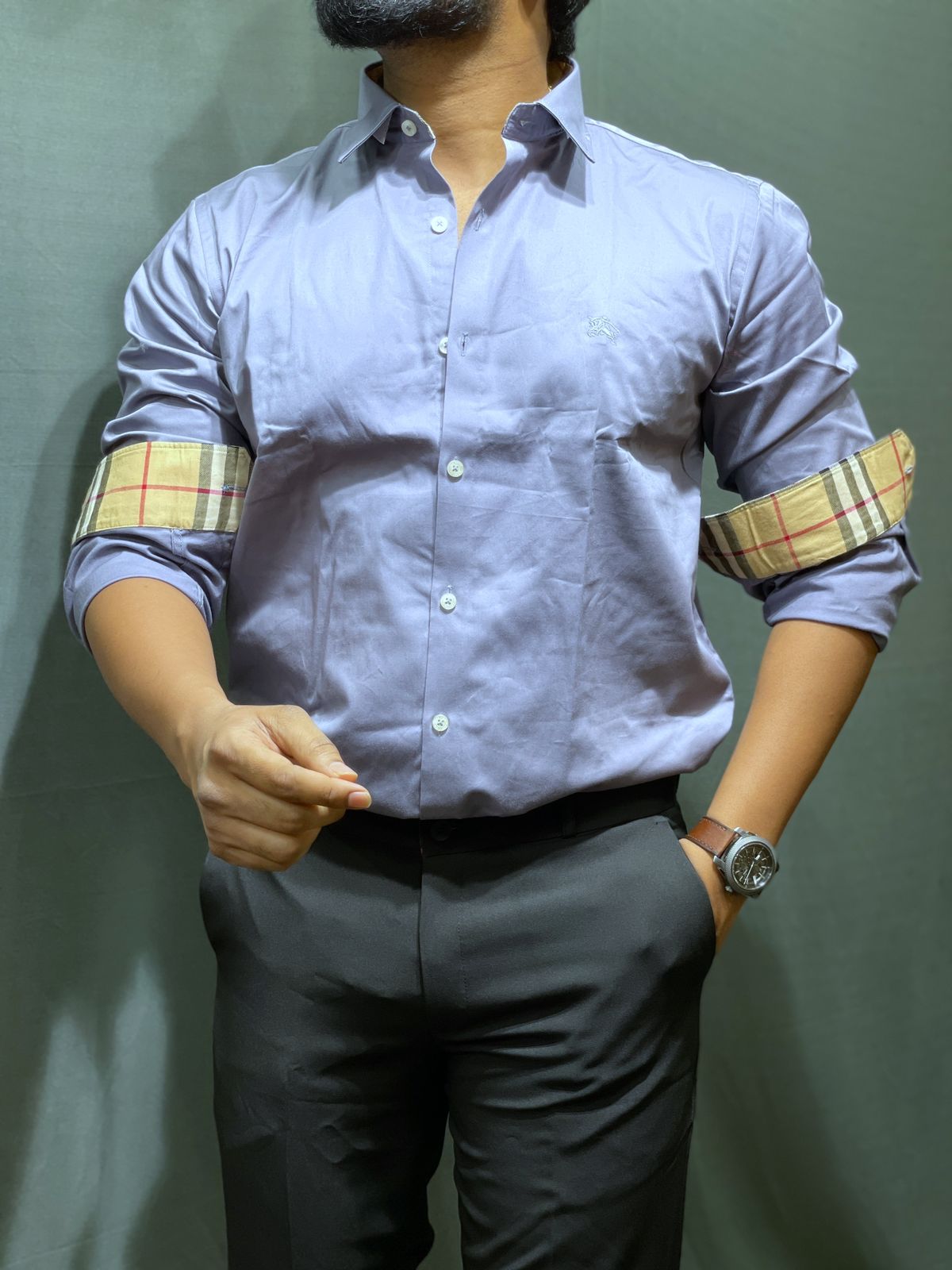 Very Premium Quality Plain Shirt With Soft Shine